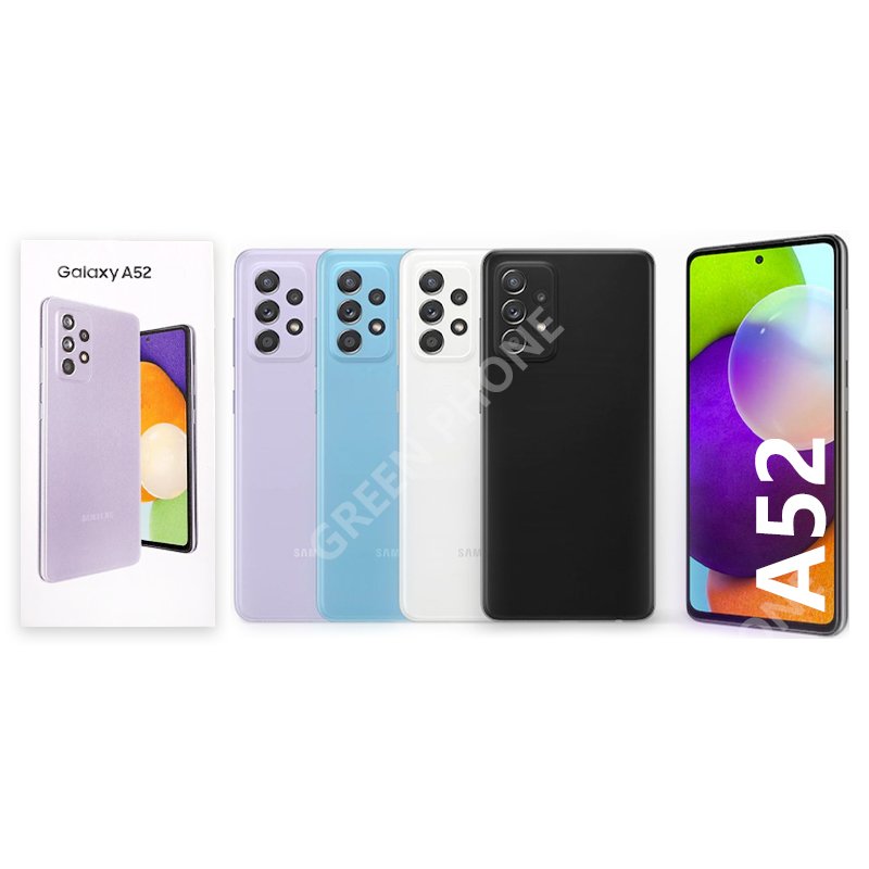 Hot Sale Android Phone A52 cellular phones 128GB Dual SIM 3G & 4G Smartphone Fast Charging Feature Phone